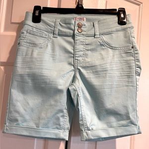 CROWN & IVY Bermuda Shorts /Rolled Cuffs & Adjustable Size Buttons Inside